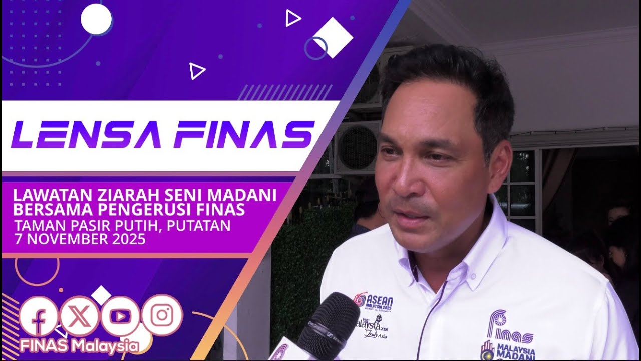 LENSA FINAS : LAWATAN ZIARAH SENI MADANI BERSAMA PENGERUSI FINAS