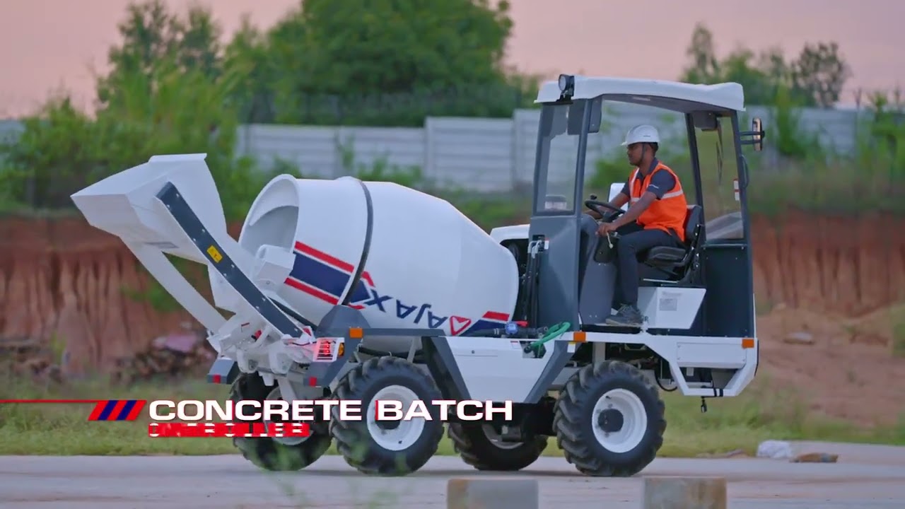 Self Loading concrete mixer Ajax Udaan #shots #tranding #concrete #mixture #construction #equipment