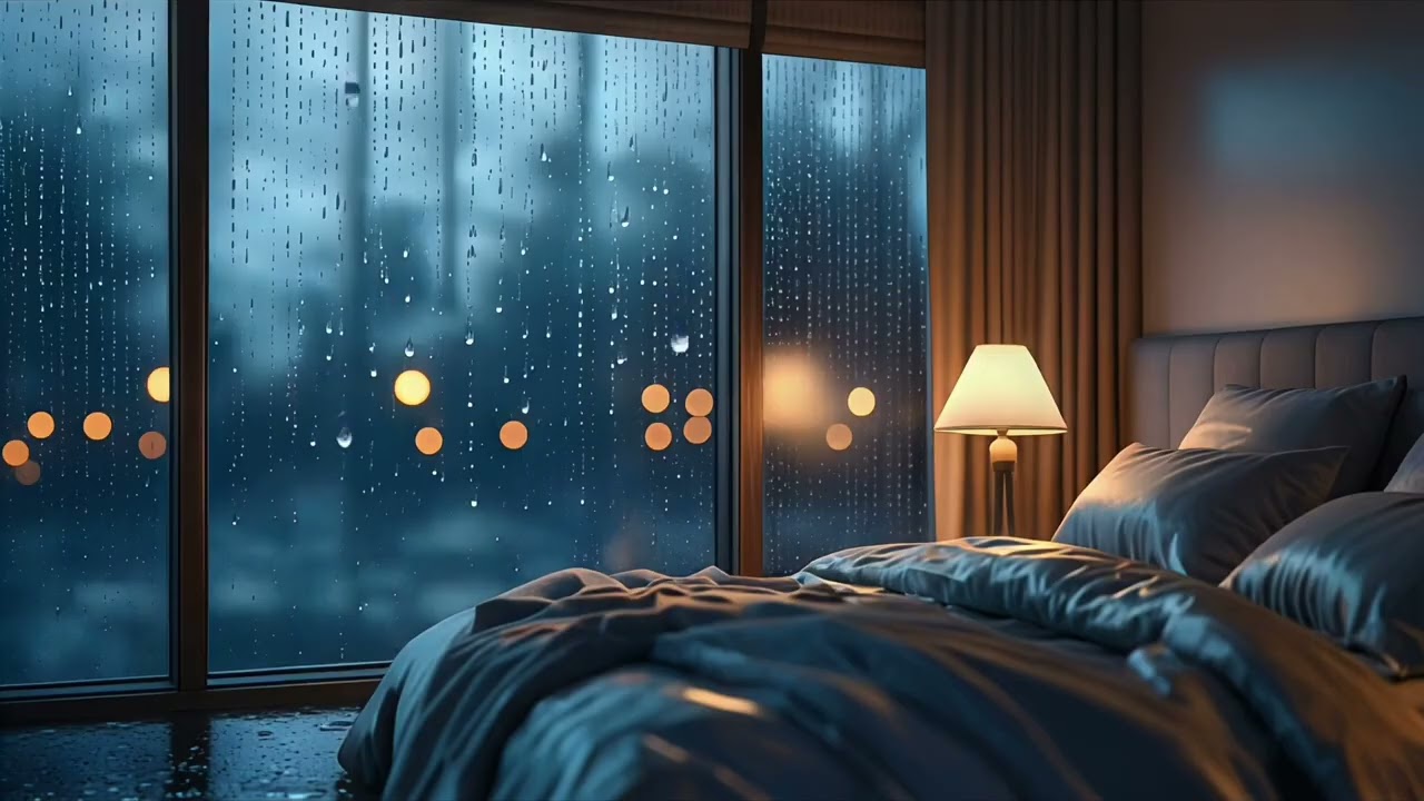 Relaxing Rain Sounds 🌧️ Deep Sleep, Stress Relief & Calm Night Ambience