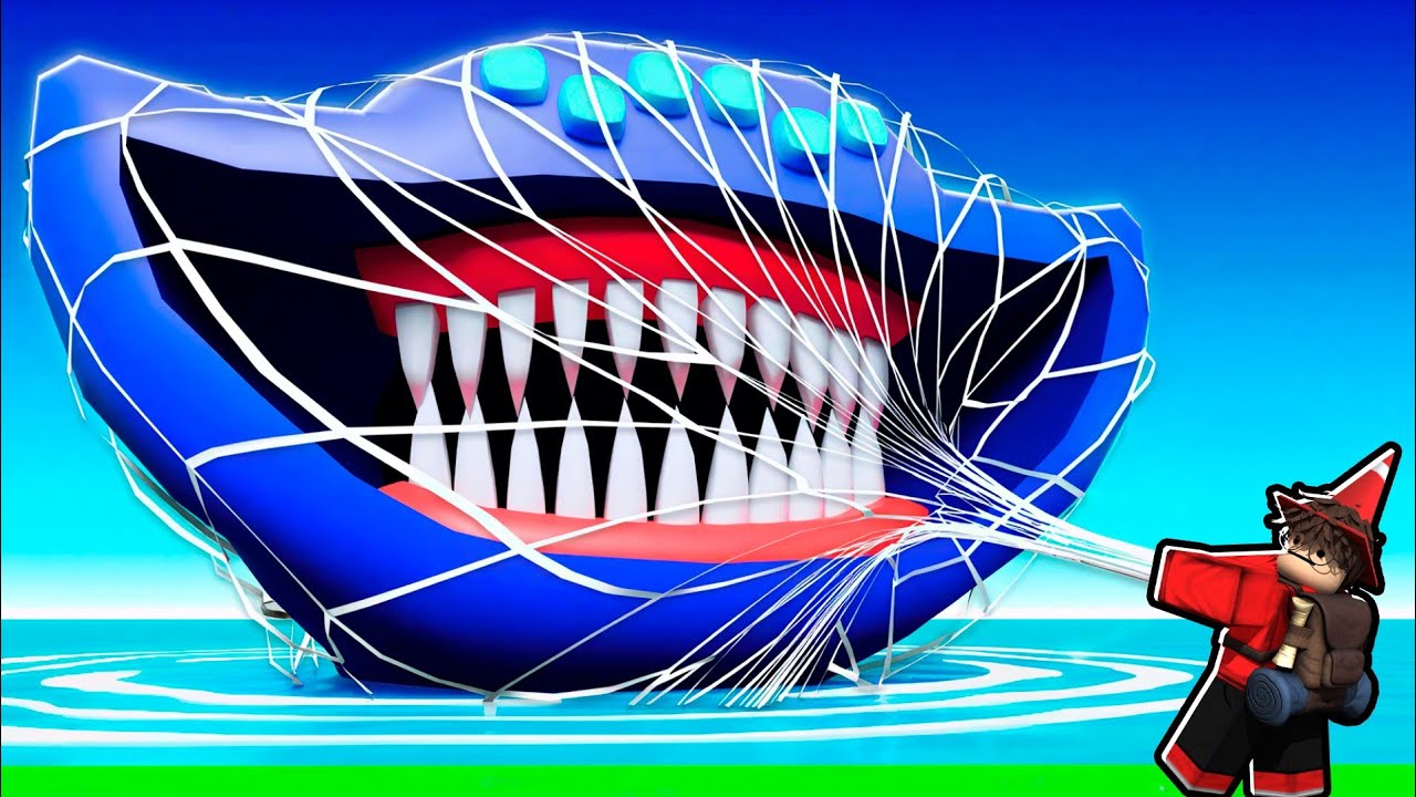 Capturamos PEIXES GIGANTES  no Roblox!