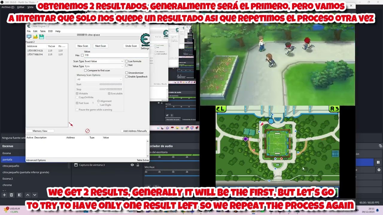 Level Up players in Inazuma Eleven GO, CS & GLX | Cheat Engine Tutorial