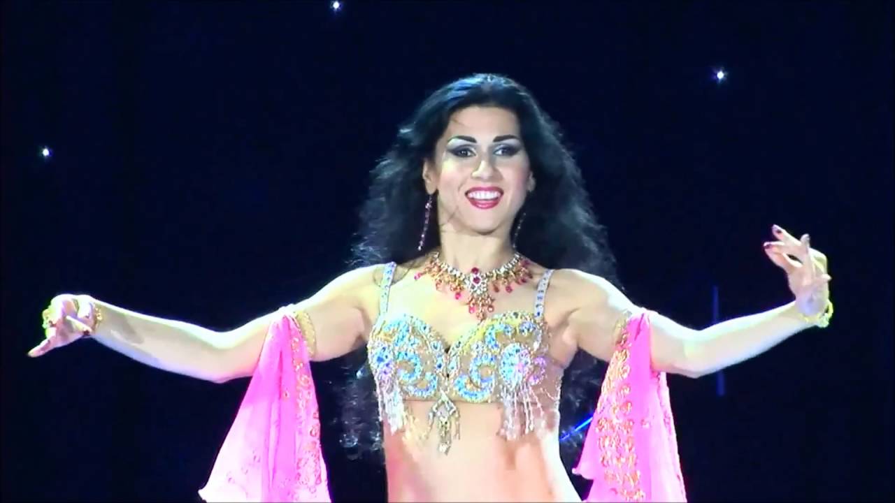 Belly dance baladi Sangaran and drum solo by Amira Abdi 2016