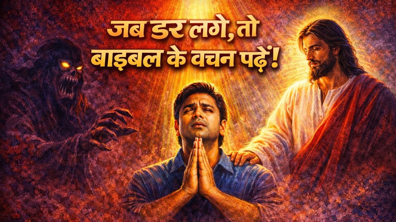 जब डर लगे, तो बाइबल के वचन पढ़ें! #bible #jesus