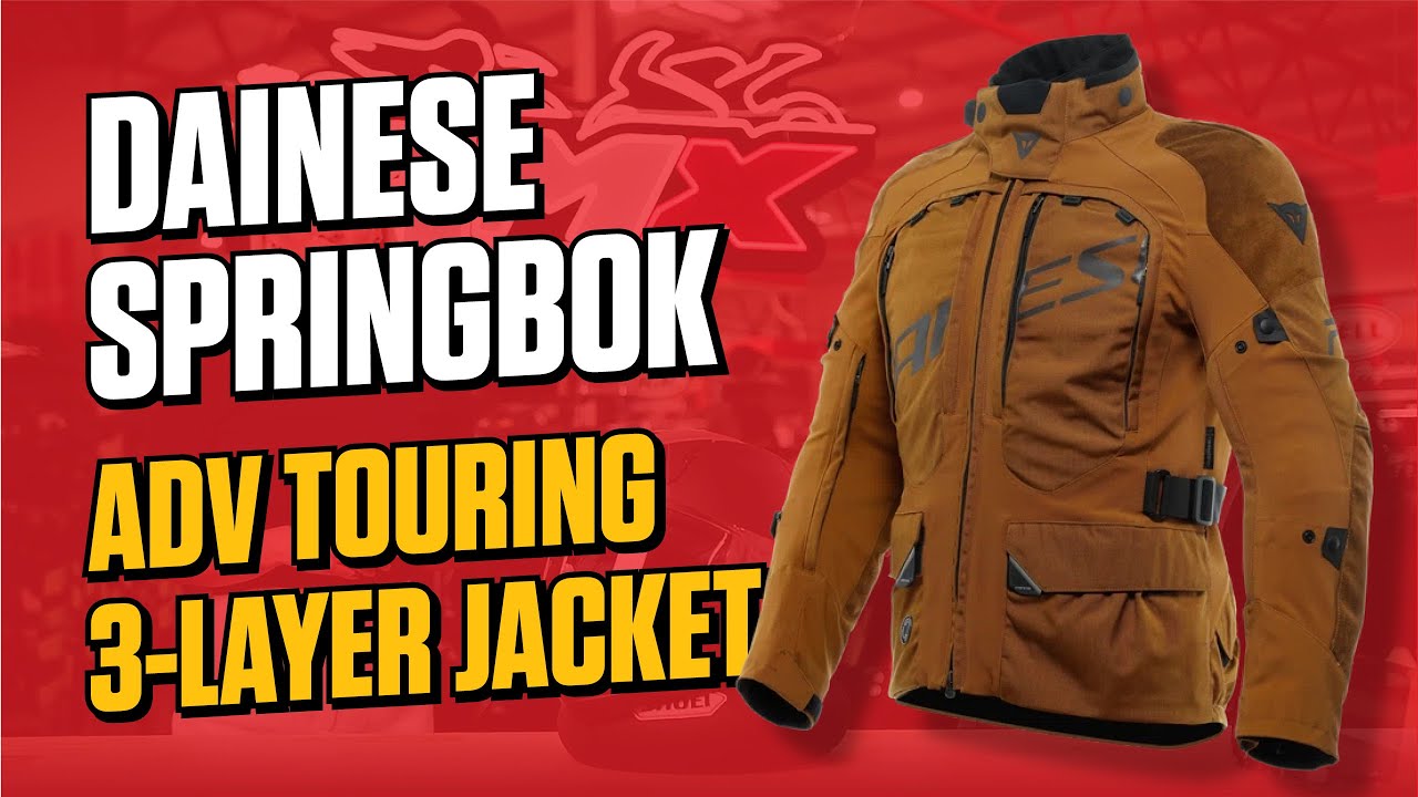 Dainese Springbok 3L Absoluteshell Jacket Review - AMX Product Insights with Riana Crehan