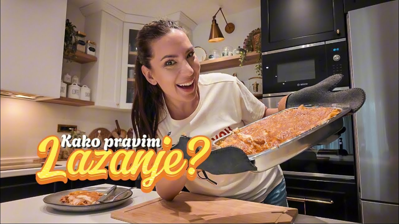 Kako pravim LAZANJE + idemo u nabavku zajedno #recipeoftheday #lasagna 