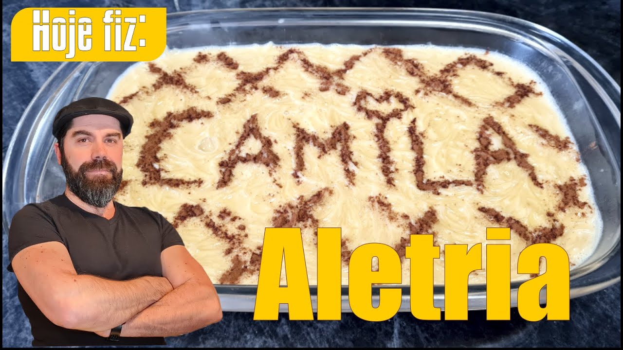 Chef Hélder Freire!! Hoje fiz... Aletria cremosa