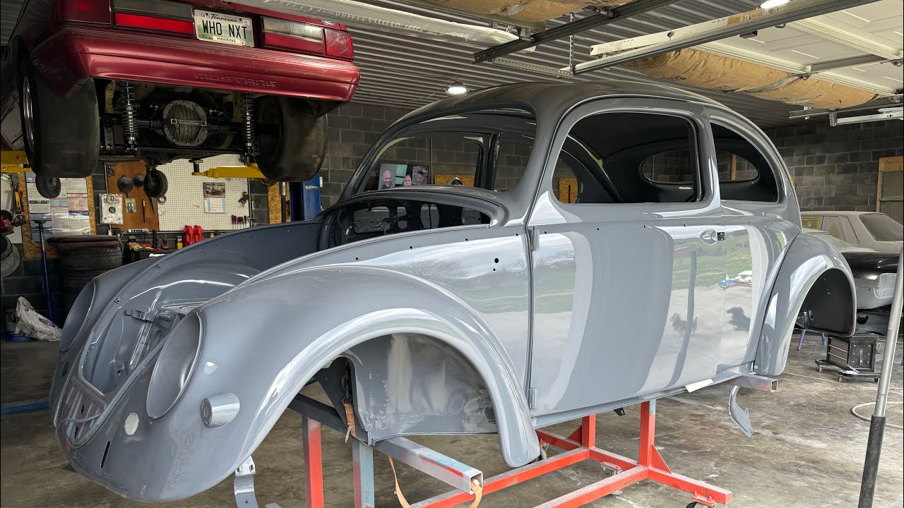 VW Beetle gets paint!!