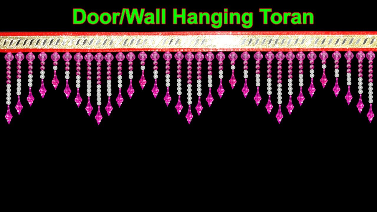 Toran Design #6 || Crystal Beaded Toran || Door Toran