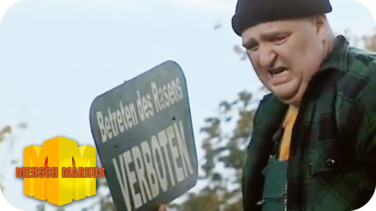 Betreten des Rasen verboten | Mensch Markus | SAT.1