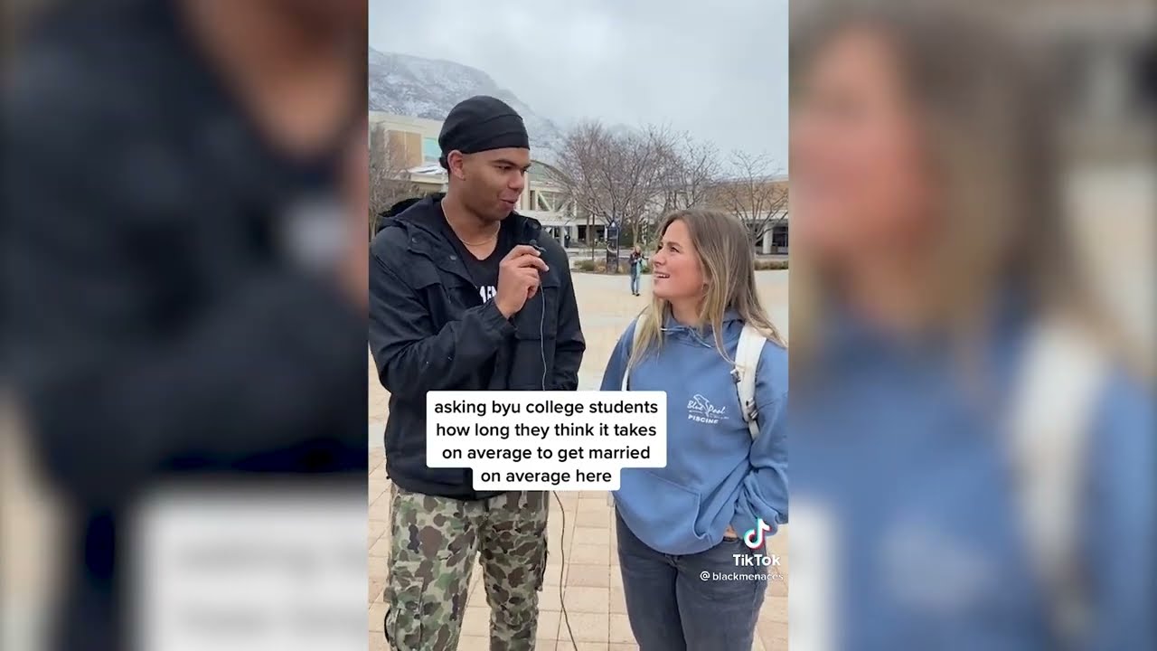 BYU students are asked about typical engagement length