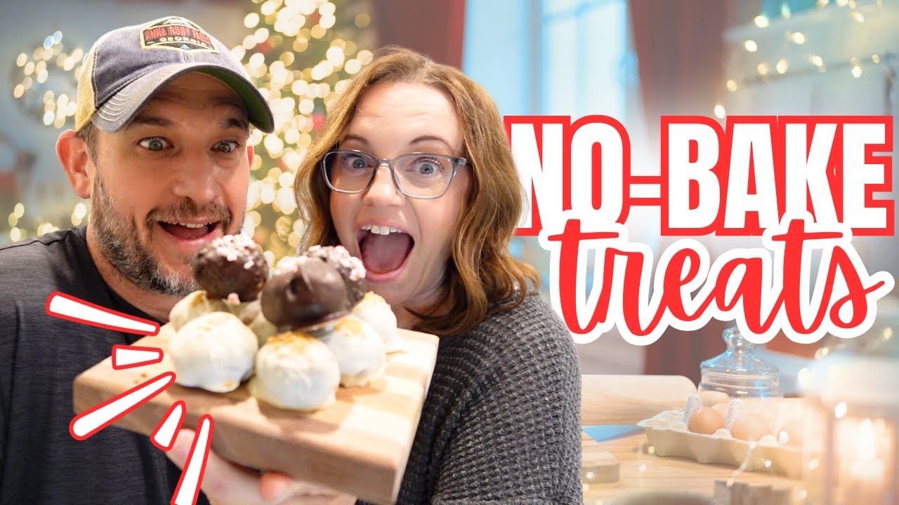 🎅 3 Christmas Treats That Are So Easy, You Don’t Need An Oven! 🔥