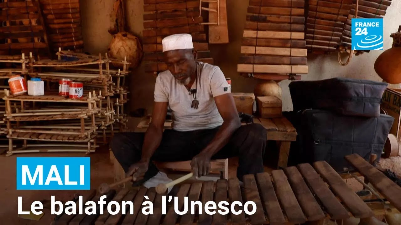 Mali : le balafon entre dans l’histoire avec son inscription à l’Unesco • FRANCE 24