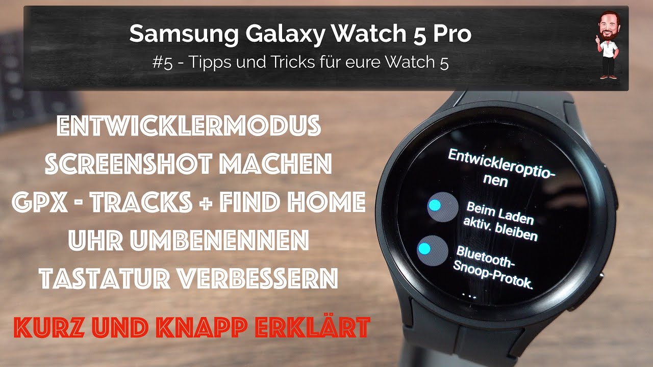 Samsung Galaxy Watch 5 / Watch5 Pro | #5 - Tipps und Tricks für eure Watch 5