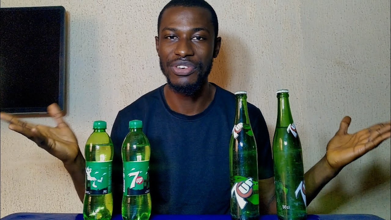 7up Glass Bottle Drink Vs 7Up Plastic Bottle Drink