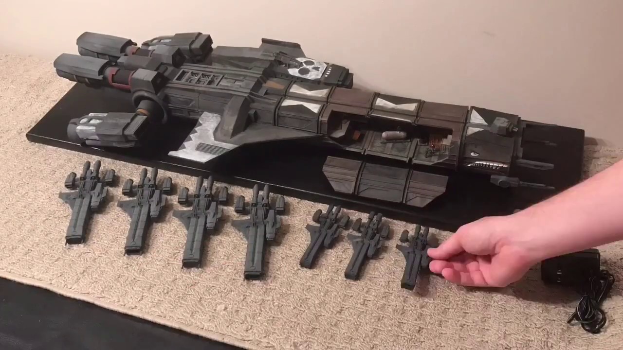 Star Citizen Drake Caterpillar 3D Printed Model