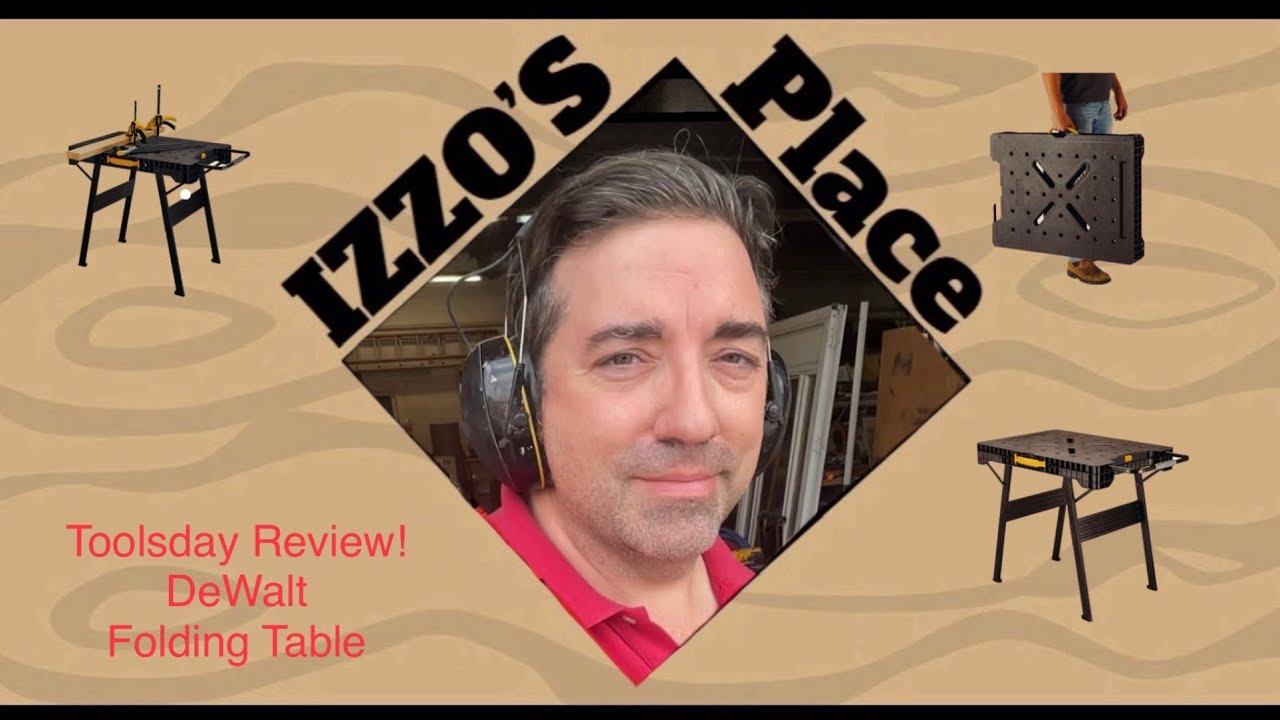 Toolsday review! DeWalt folding work bench!