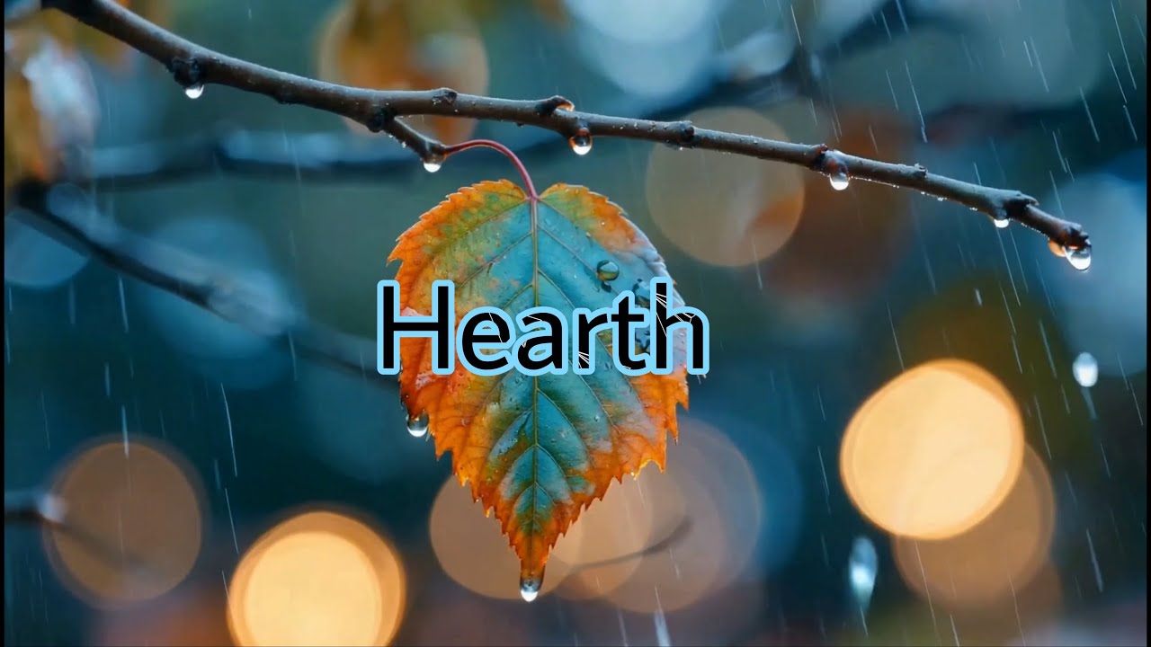 Heartfelt Cello & Piano ~ Gentle Rain Sounds for Calm and Deep Relaxation | Autumn Serenity