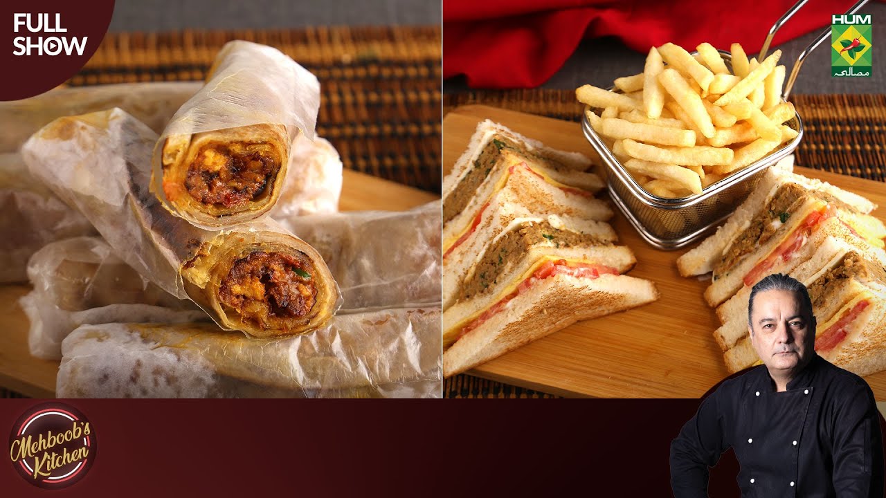 Shami Club Sandwich & Qeema Paratha Roll | Mehboob's Kitchen | Chef Mehboob | 6 March 24 | MasalaTV