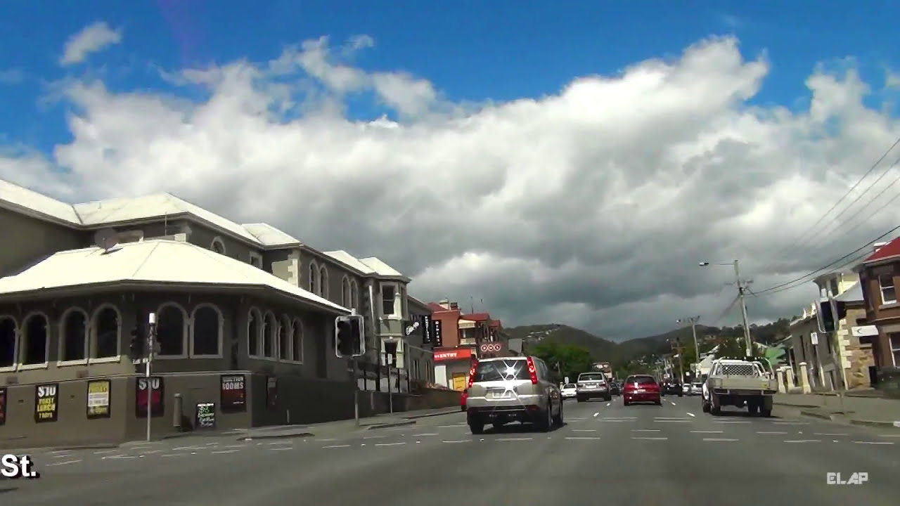TASMANIA, Hobart, driving to Cascade Brewery