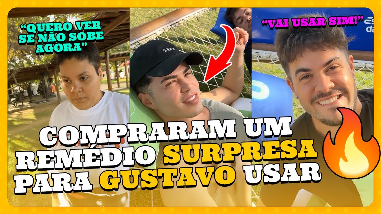 🔥 COMPRARAM UM REMÉDIO PARA ALVARO E GUSTAVO USAR NO RANCHO DO CARLINHOS MAIA 🤣