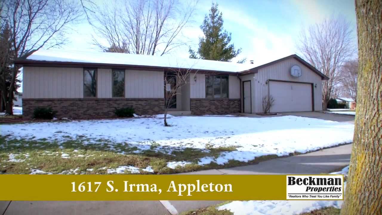 1617 S. Irma St. Appleton, WI 54914