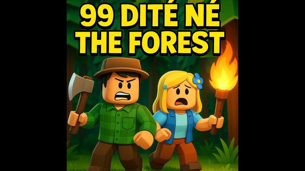 Roblox : A ia dolëm 99 Ditë në Forest? Challenge me motren