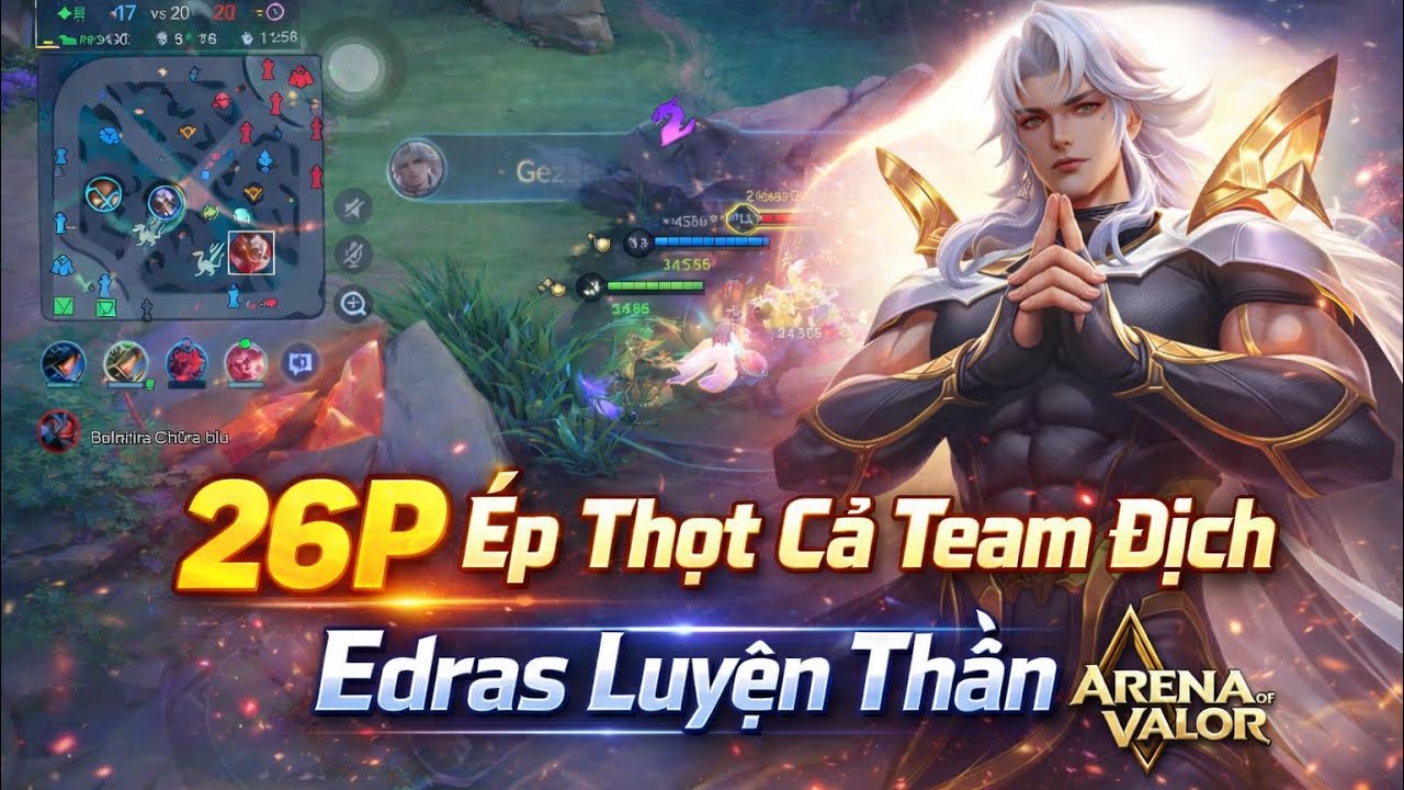 26P [Rank Đơn] Đánh Edras Đi Top & Rừng,Đánh Thế Nào Để Thắng Lane, Ép Thọt Cả Team Địch