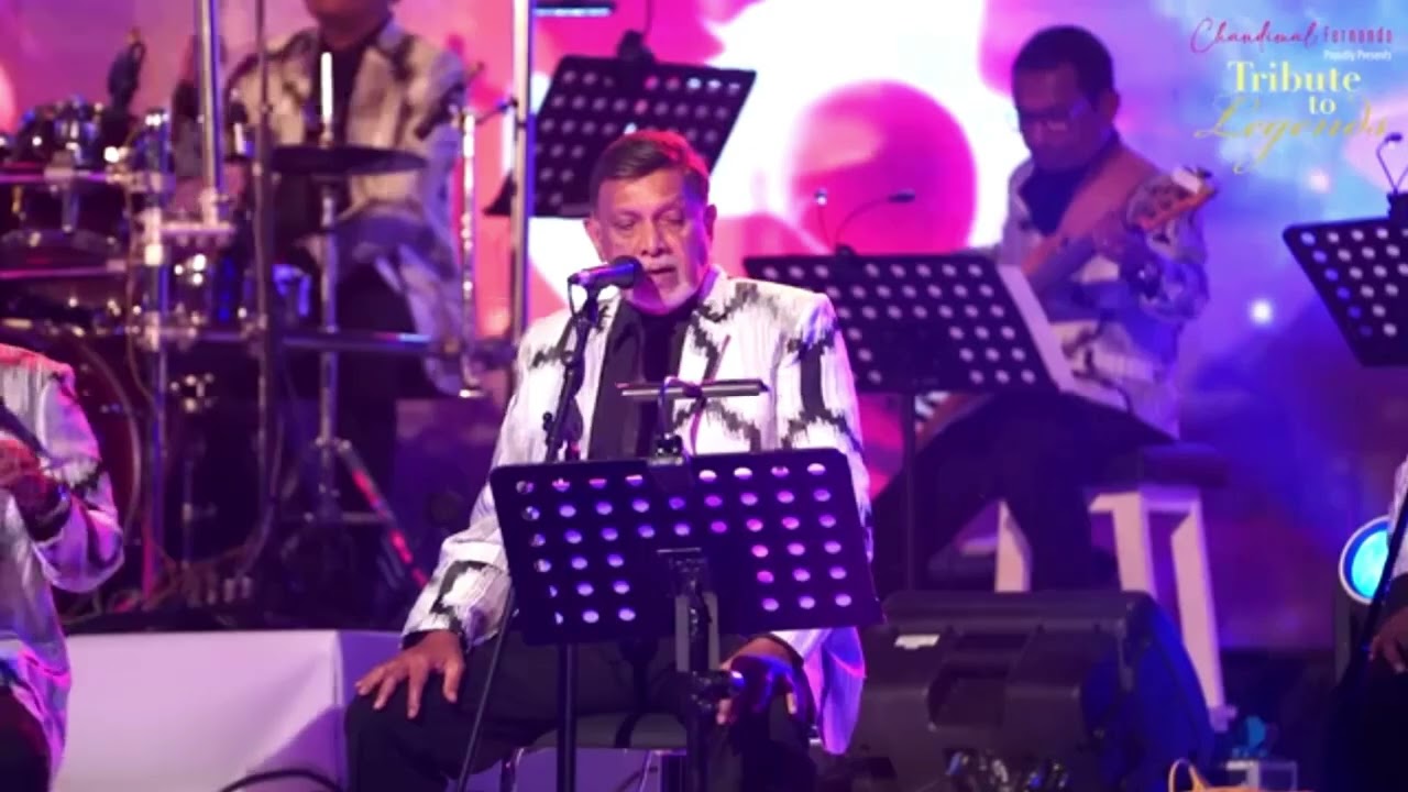 Ratak Vatinava sung by by Nimal Jayamanne   presented by Chandimal Fernando at Tribute to Legends