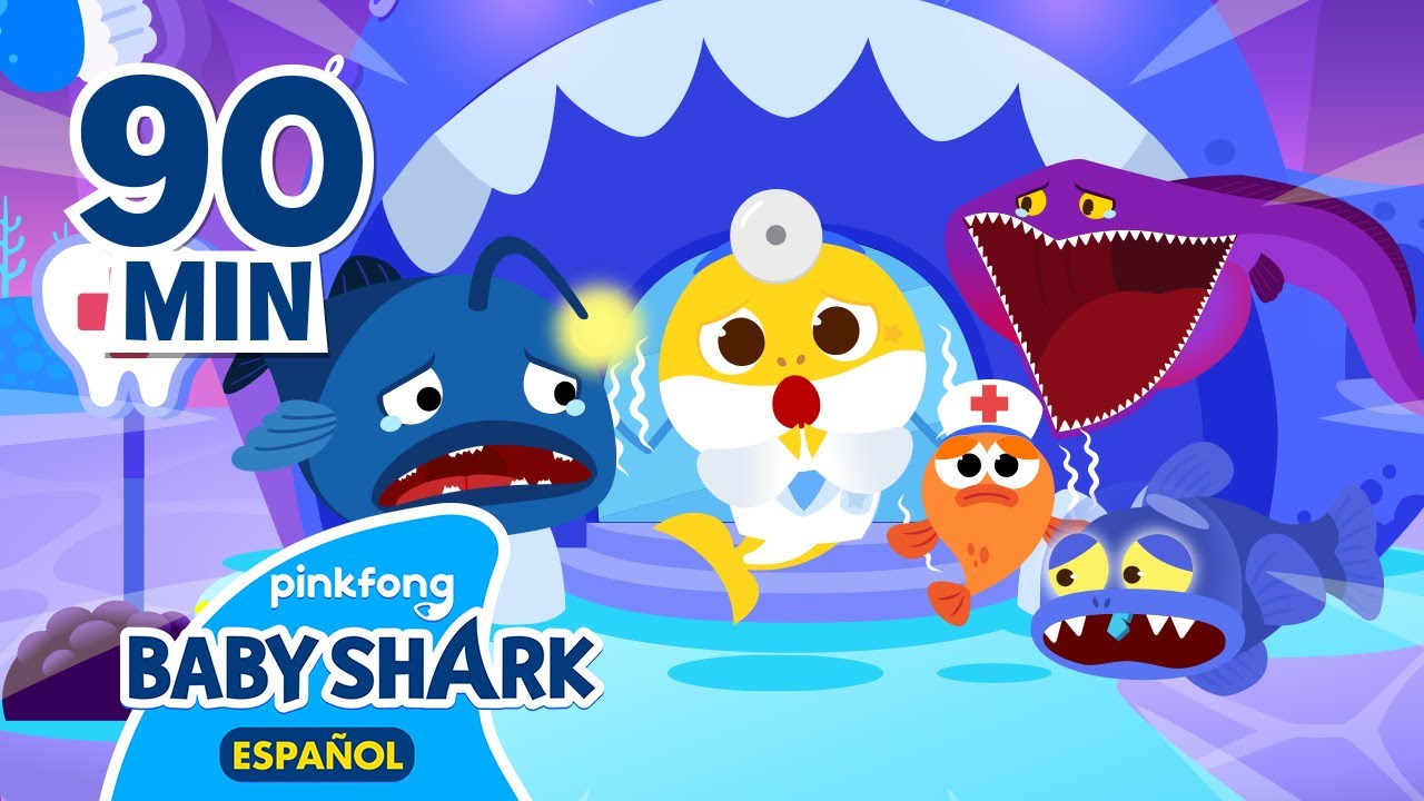 [TODO] Maratón de Juego de Hospital de Dentista🦷 | Doctor Tiburón Bebé | Baby Shark en español