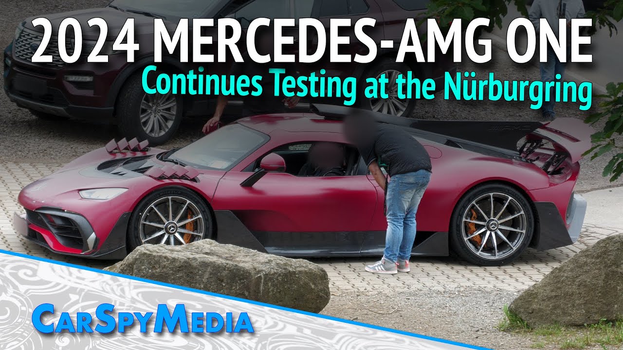2024 Mercedes-AMG One 1.063 HP F1-Engined Hypercar Continues Testing At The N&uuml;rburgring