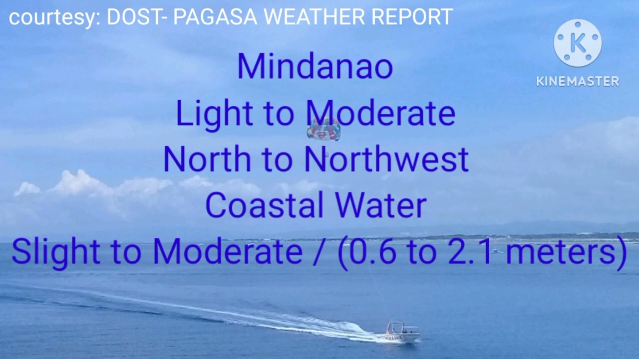 General weather / Regional Weather / Visayas and Mindanao Weather Report