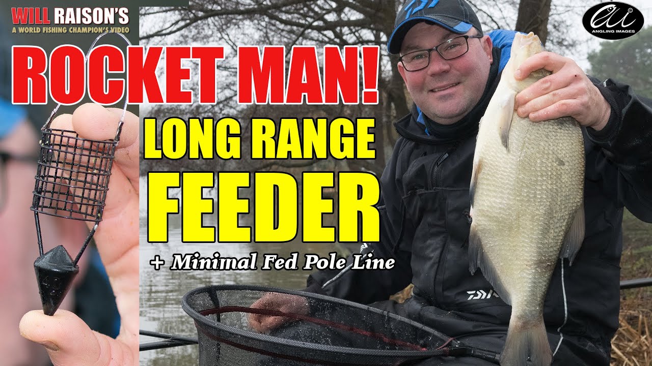 WINTER Long Range Rocket Feeder & Minimal Feed Pole Line | Will Raison Fishing  Episode 94