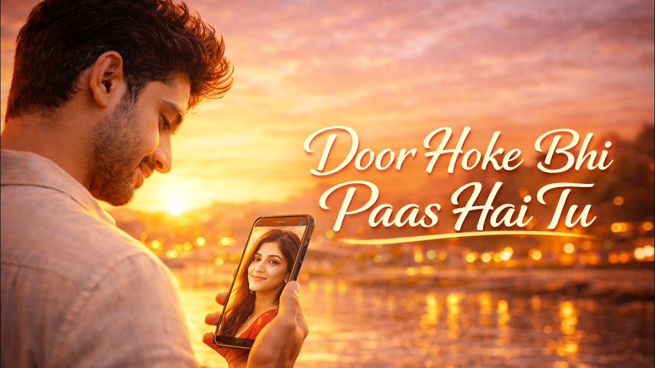 Door Hoke Bhi Paas Hai 🌙 | Official Lyric Video | Long Distance Love Anthem 2026 | Hopeful Sad Song