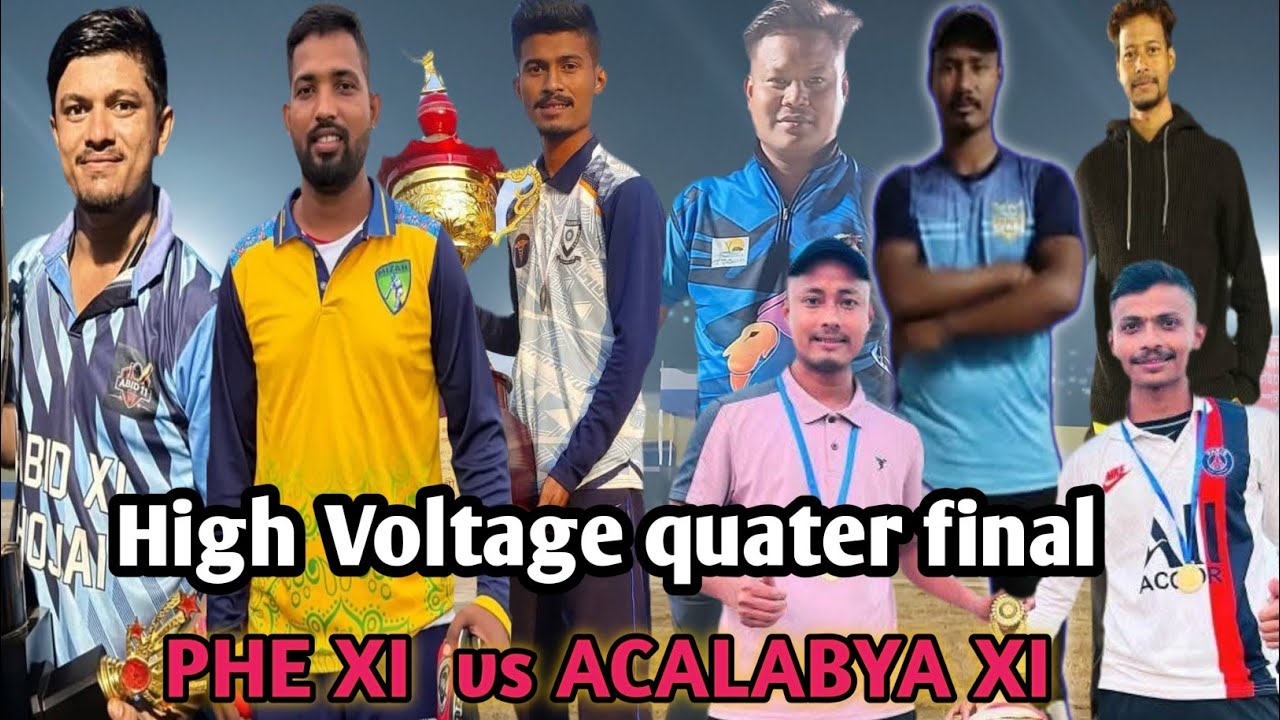 Kanaya, Abdulla, Washim vs Mrinal, Probin, Modon, Junuka,/ /Best vs Best quater final at Dhemaji