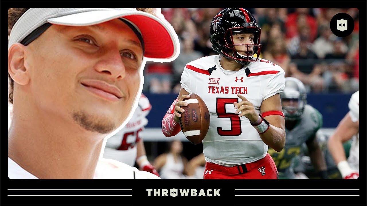 Mahomes PRE-DRAFT on Pro Comparison, Greatest Highlight, & More!