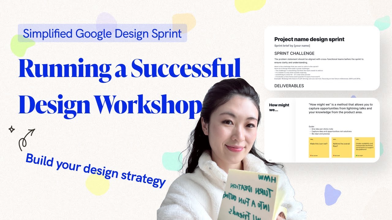 Create a design strategy with a successful Design Workshop using the simplified Google Design Sprint