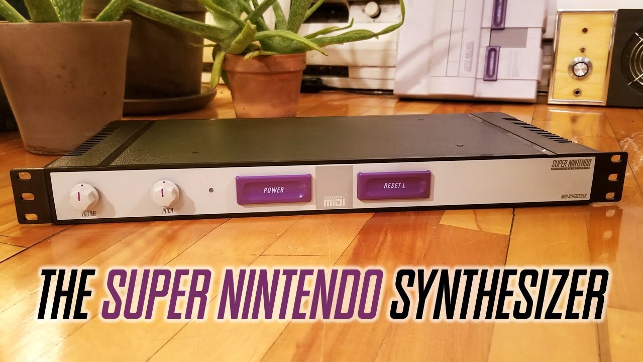 The Super Nintendo Synthesizer with MIDI