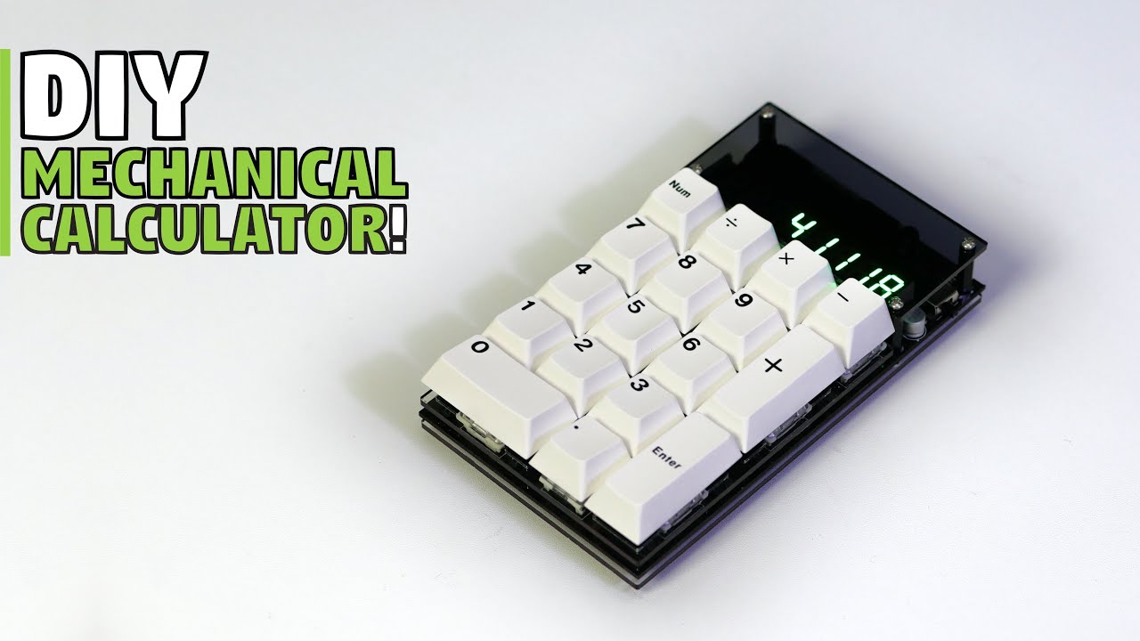 Building a Mechanical Switch CALCULATOR! - TENTAKU DIY Kit