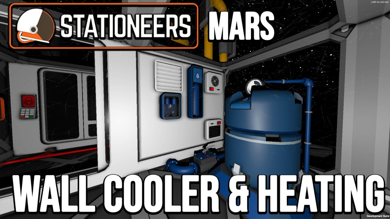 Manual Cooling and Heating - Stationeers Mars Survival Getting Started Guide - ep 10 - 2021