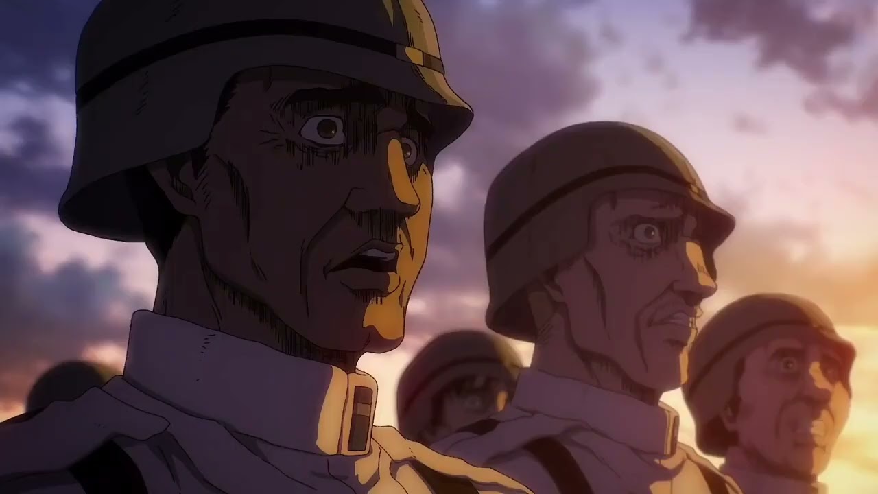 El retumbar pero con la cancion de la traición de Reiner y Bertholdt