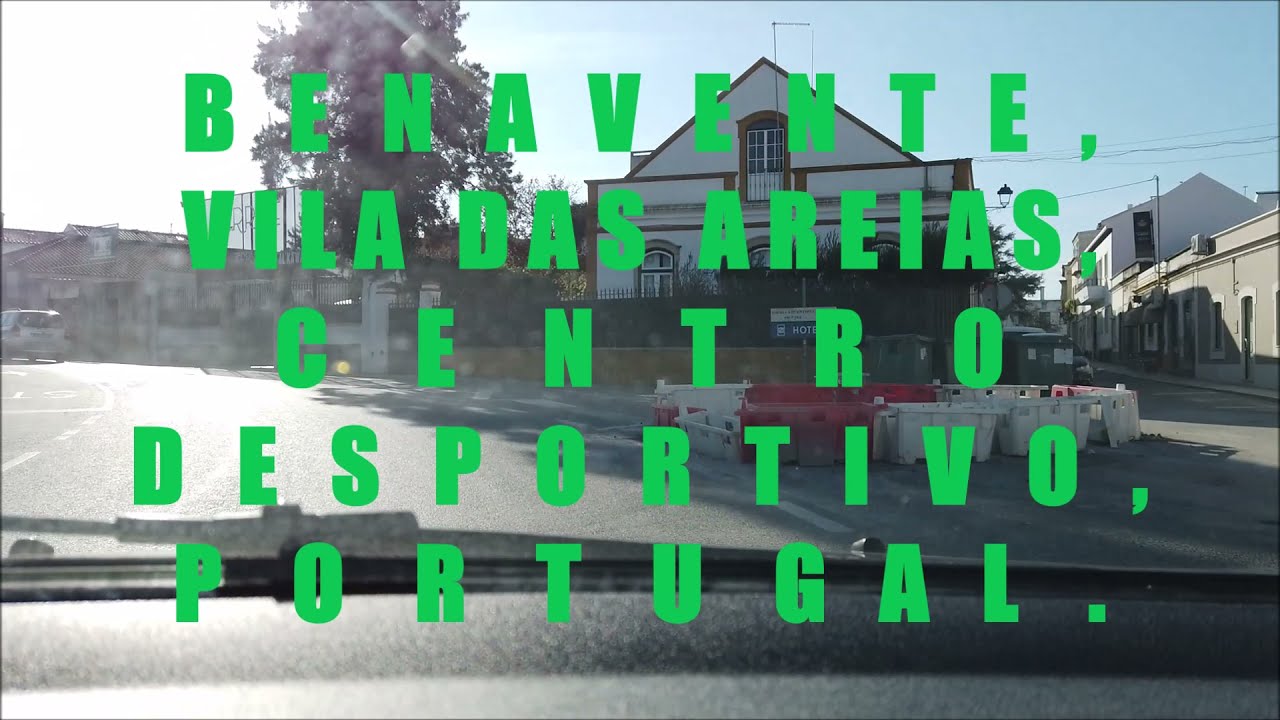 Benavente, Vila das Areias, centro desportivo, Portugal.
