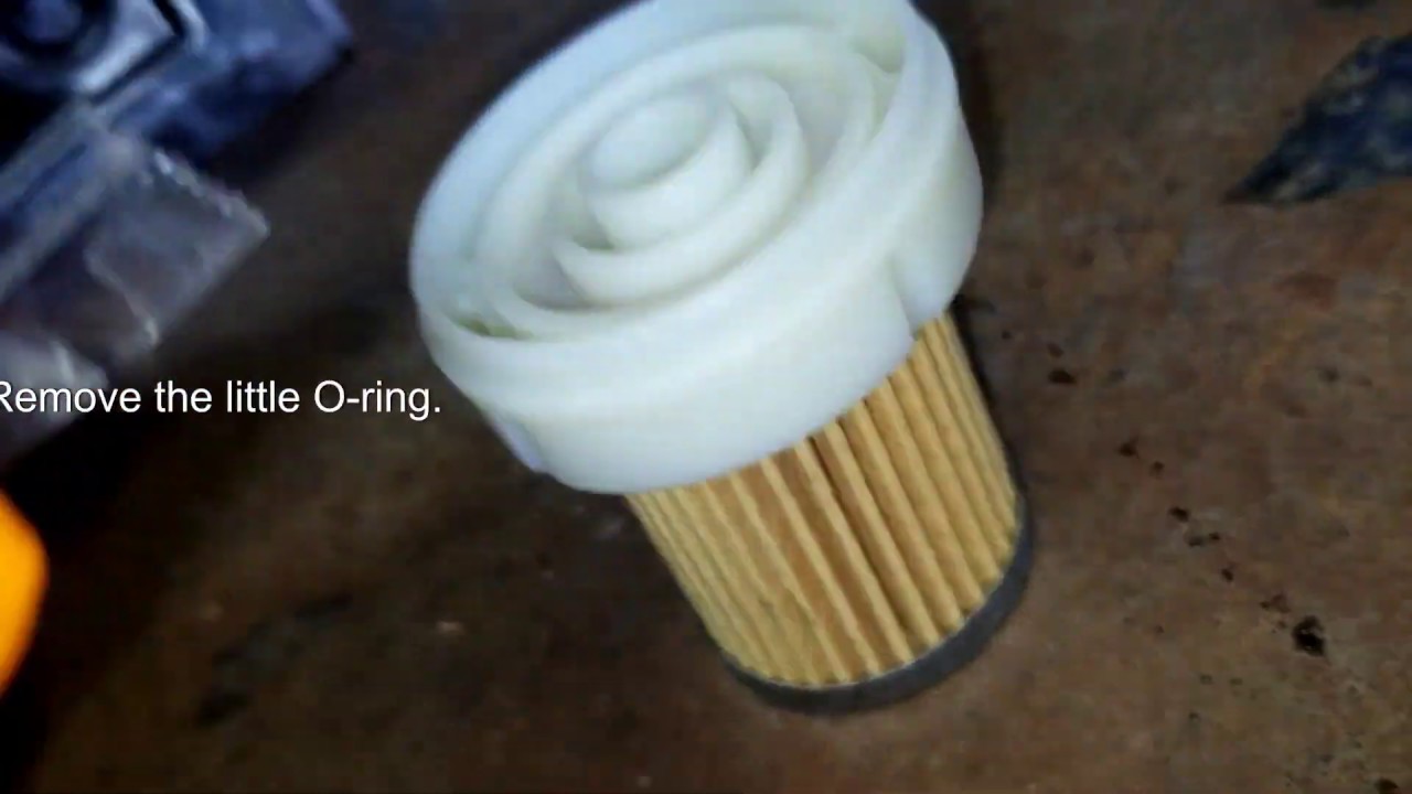Kubota Diesal RTV X1100C Fuel Filter R&R Video