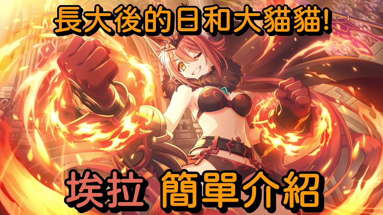 長大後的日和大貓貓! 埃拉 簡單介紹【超異域公主連結☆Re:Dive】