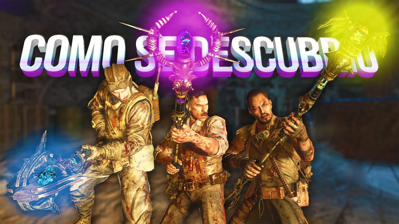 COMO se DESCUBRIO COMO MEJORAR los BASTONES de ORIGINS | HISTORIA | COD ZOMBIES