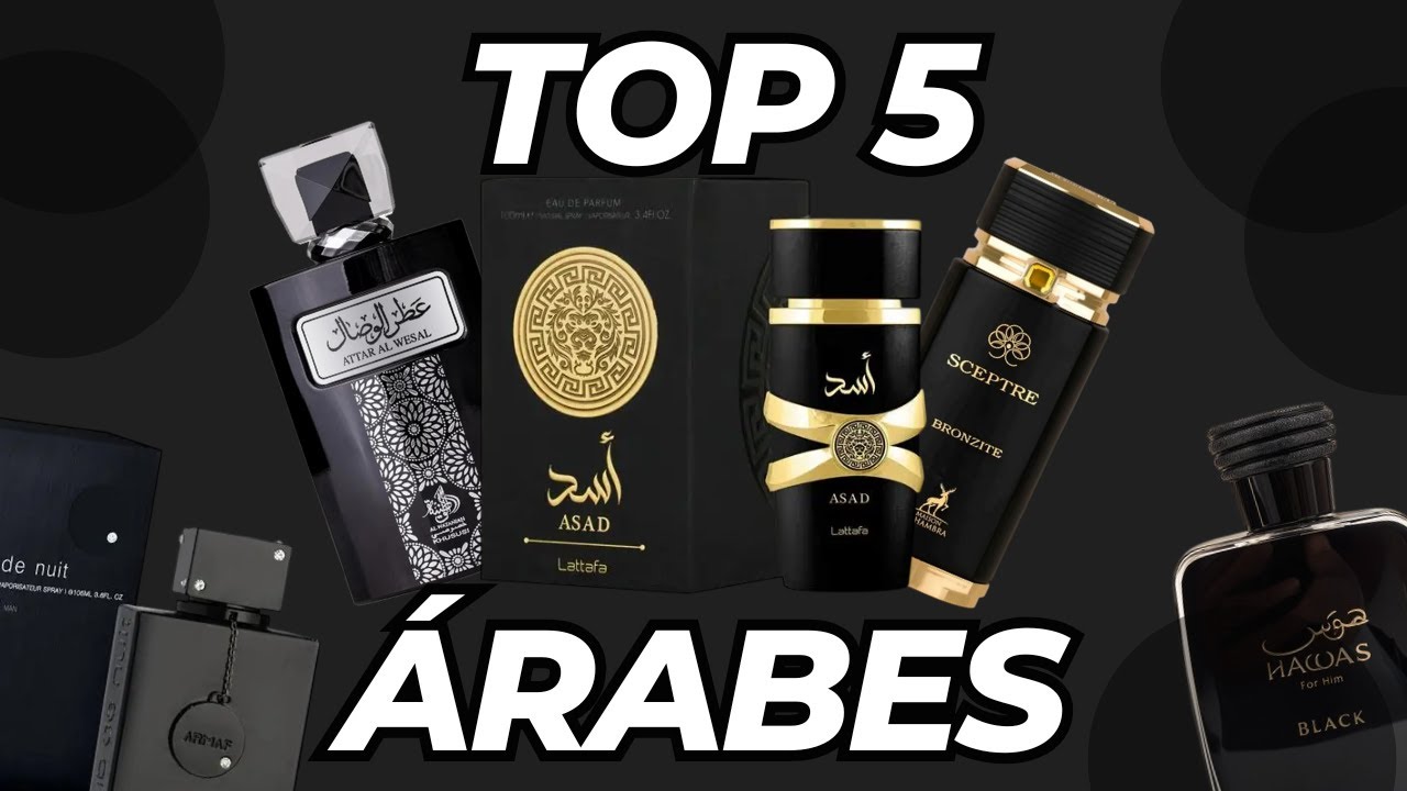🔥 TOP 5 PERFUMES ÁRABES DA MINHA COLEÇÃO! 🔥