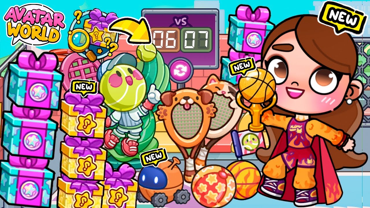 Como CONSEGUIR TODAS LAS MONEDAS Y SECRETOS *Club de Tenis y Baloncesto* Actualización🤯 Avatar World