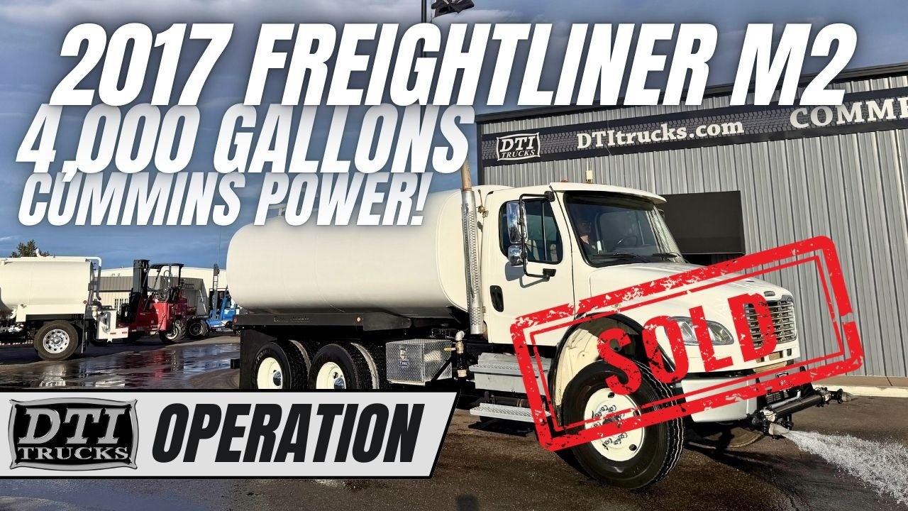 2017 Freightliner M2-106 Water Truck Operation!