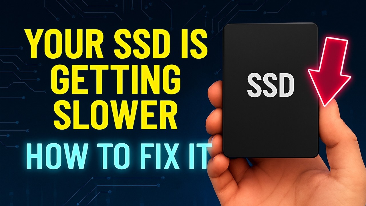 Your SSD is getting slower, and here's how to fix it