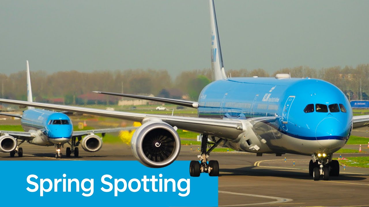 Spotting our KLM Aircraft at Amsterdam Airport Schiphol