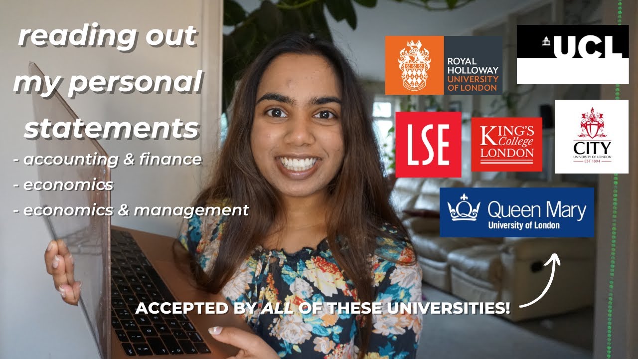 READING THE PERSONAL STATEMENTS THAT GOT ME INTO LSE, UCL, KING'S, QUEEN MARY & MORE 😳